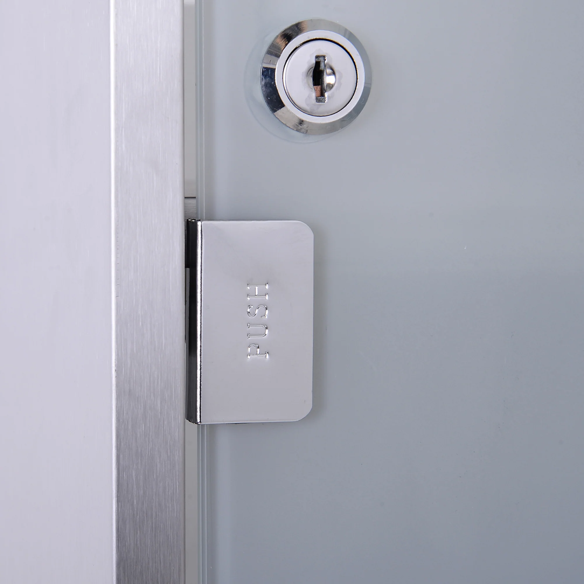 12" x 20" Stainless Steel Lockable Medicine Cabinet with 2 Keys and Shelves for Bathroom - Image 9