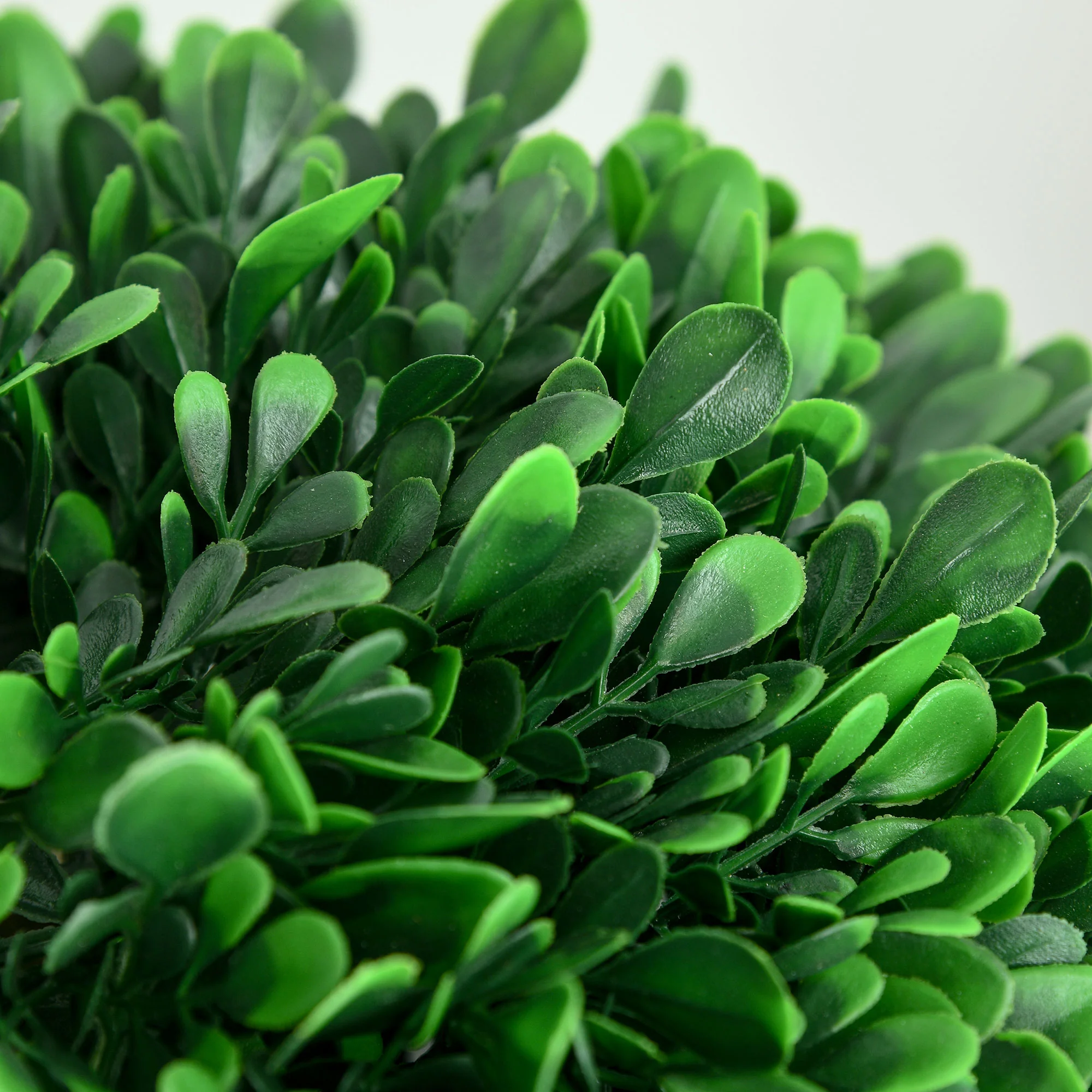 3.5ft Artificial Tree, Triple Ball Boxwood Topiary with Pot and Sandalwood Leaves - Image 10
