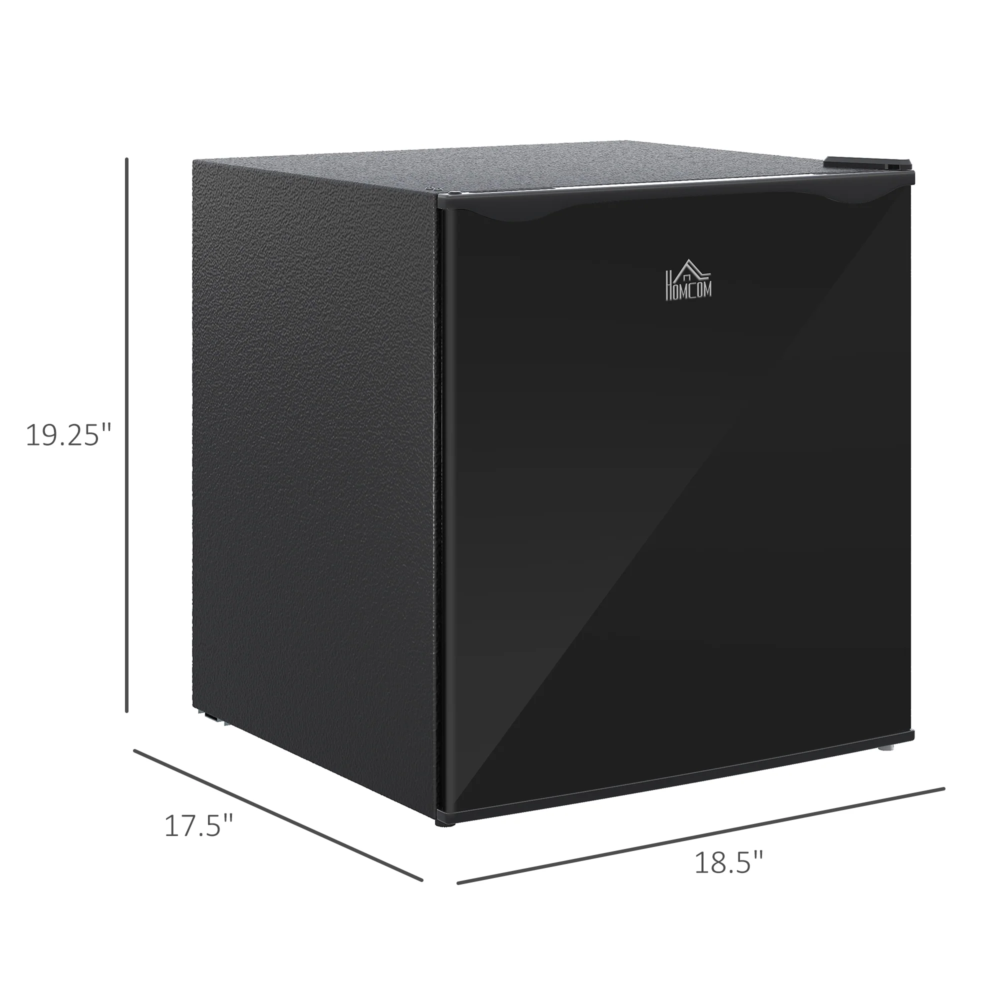 1.1 Cu Ft Countertop Mini Freezer, Compact Upright with Removable Shelves, Black - Image 5