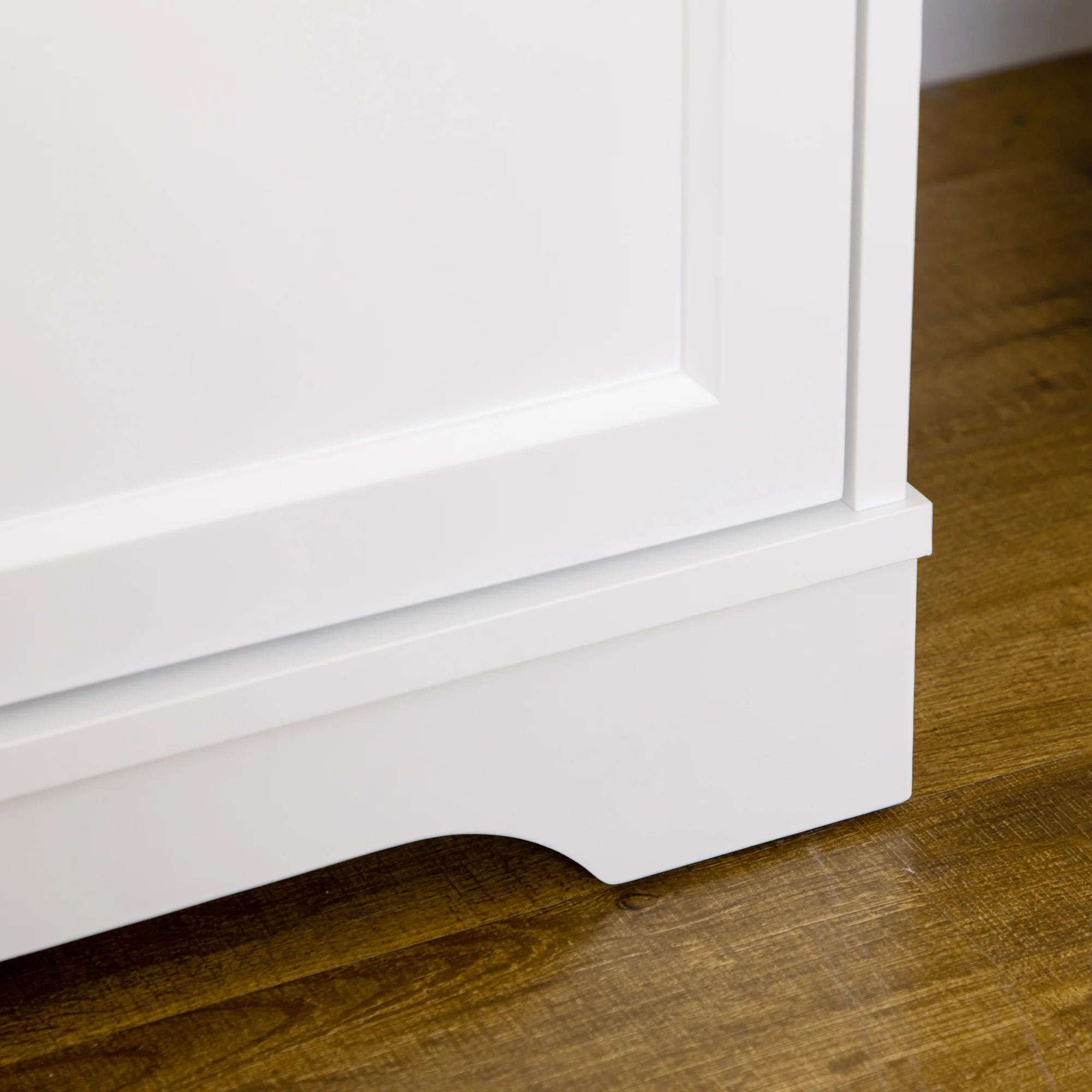 Kitchen Sideboard Buffet Cabinet with 3 Adjustable Height for Dining Room, White - Image 11